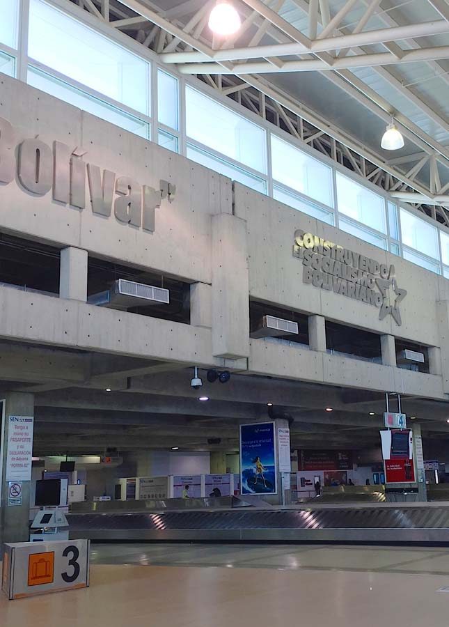 Caracas Simon Bolivar International airport