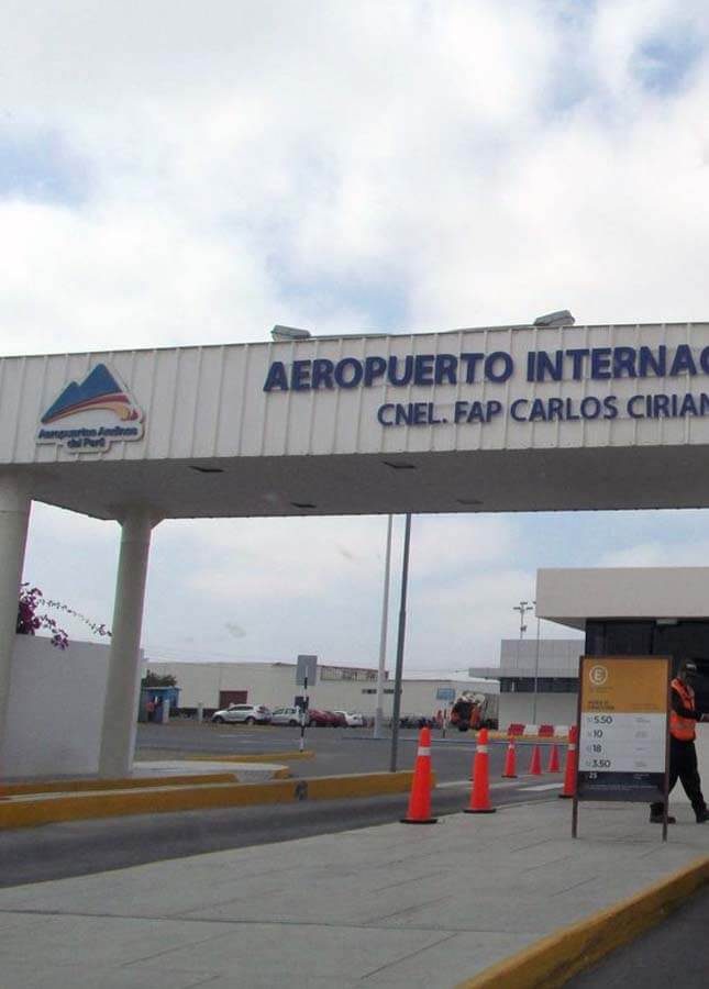 Tacna C. Ciriani Santa Rosa Intl airport